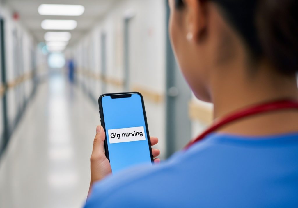The Uber of Nursing? Why RNs Are Leaving Traditional Jobs for Gig Healthcare